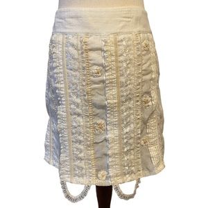 Rosa Cha Floral and Ruffle Skirt